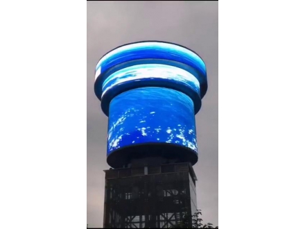 LED outdoor flexible cylindrical screen