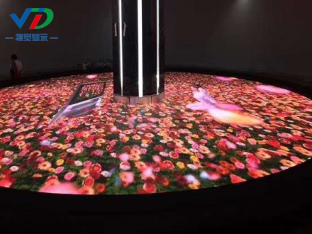 P5.2 LED induction interactive floor tile screen